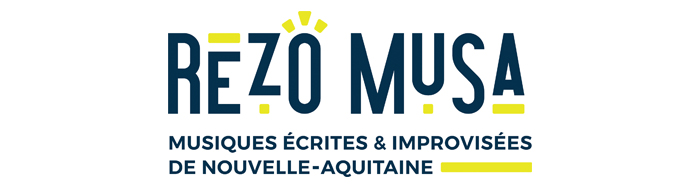 Logo Appel à manifestation d’intérêt RHIZOME – Création Musicale en Nouvelle-Aquitaine
