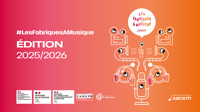 Les Fabriques à musique - édition 2025/2026